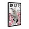 Stupell Industries Funny Floral Cat Magazine Floating Frame, design by Sasha